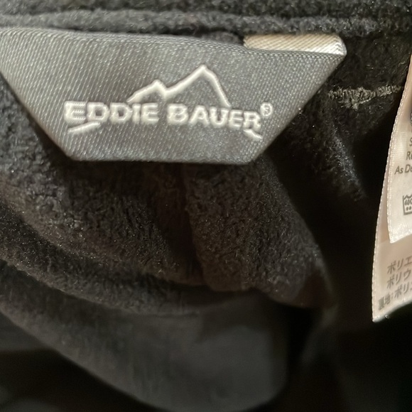 Eddie Bauer Women’s Fleece Lined Outdoor Pants Size 16 Dark Smoke Gray Cargo - Picture 6 of 16